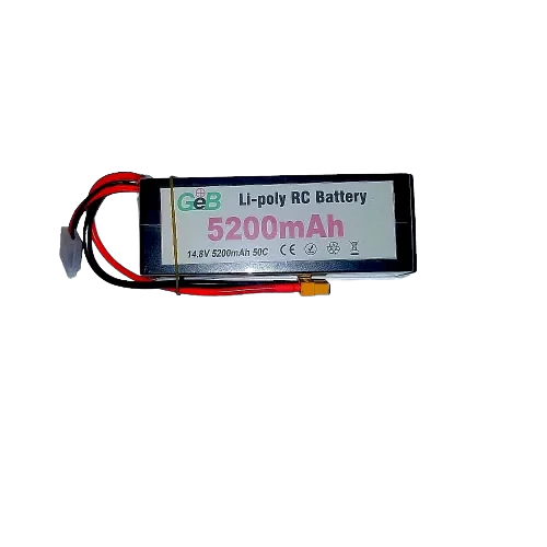 14.8V 5200mAh 4S LiPo Battery (High-Performance RC & Drone Power Pack)