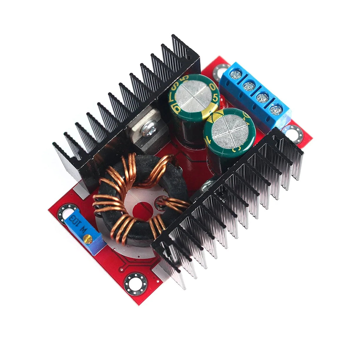 150W DC-DC Boost Converter 10–32V to 12–35V 6A Step-Up Power Module