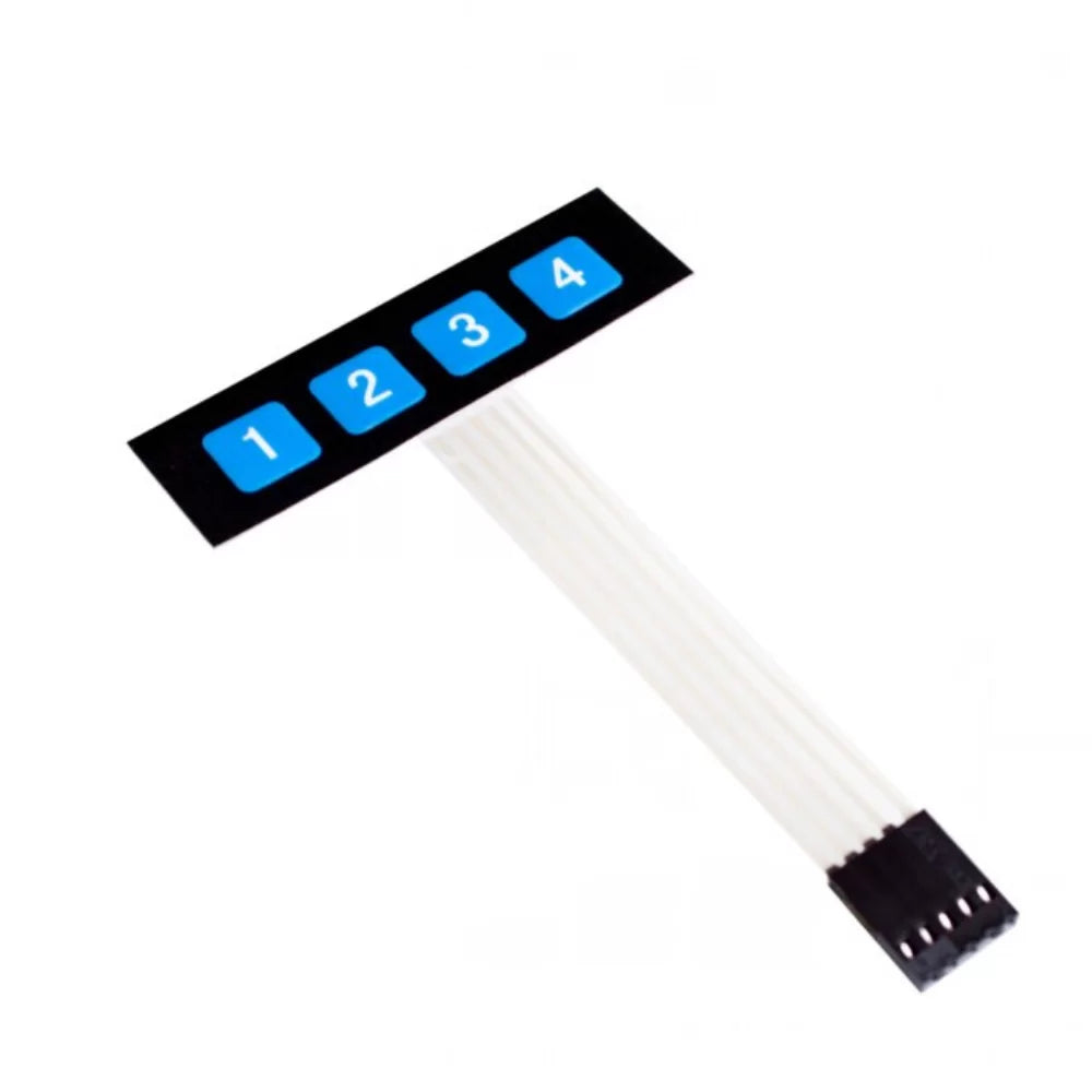 1x4 Matrix Membrane Keypad
