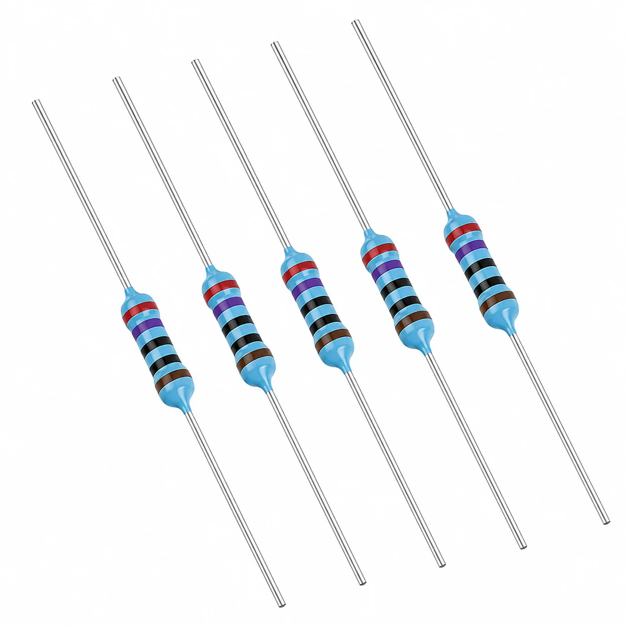 1/4W Through-Hole Carbon Film Resistor