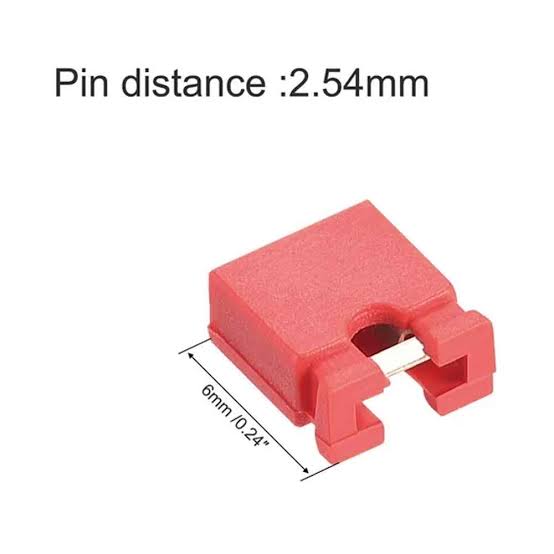 2.54mm Pitch Jumper Caps – Assorted Colours