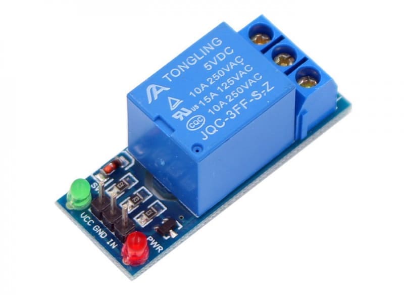 5V 1-Channel Relay Module Low-Level Trigger JQC-3FF-S-Z