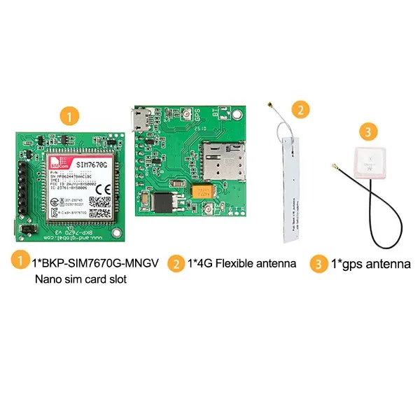 SIM7670G 4G LTE CAT-1 GSM GPRS GNSS Module