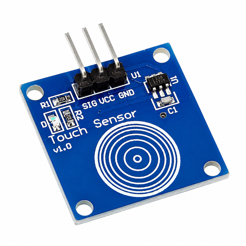 TTP223B 1-Channel Capacitive Touch Sensor Module
